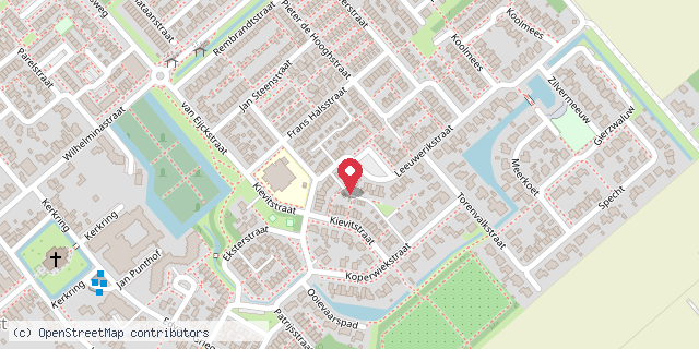 Een kaart met de locatie van Mini Boekerij Wederzijds