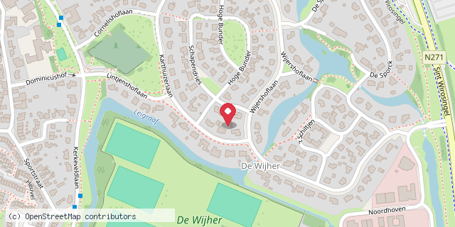 Een kaart met de locatie van Welmoed