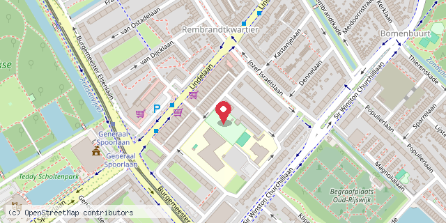 Een kaart met de locatie van Buvelio
