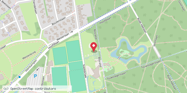 Een kaart met de locatie van Duurzaamheidscentrum Assen