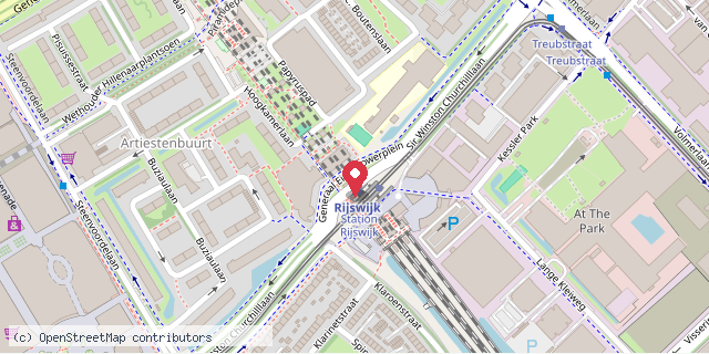 Een kaart met de locatie van Minibieb te zWerve