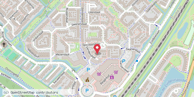 Een kaart met de locatie van Lisa