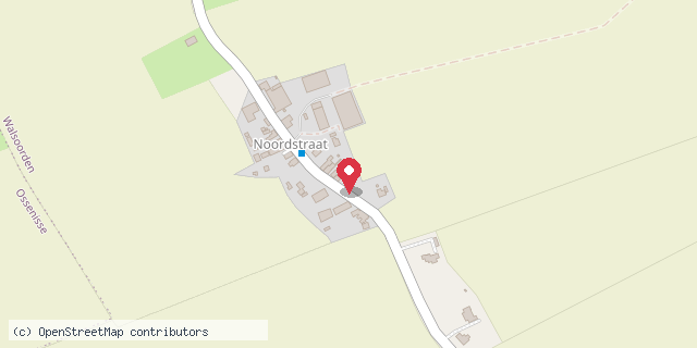Een kaart met de locatie van Loppe