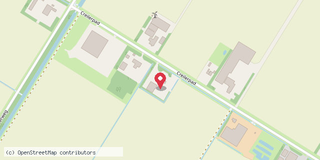 Een kaart met de locatie van Boeken aan de weg