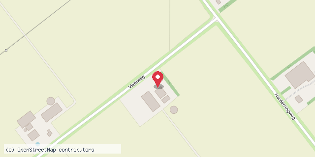 Een kaart met de locatie van Nicoline van Diest