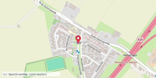 Een kaart met de locatie van Het Pestalozzihuis